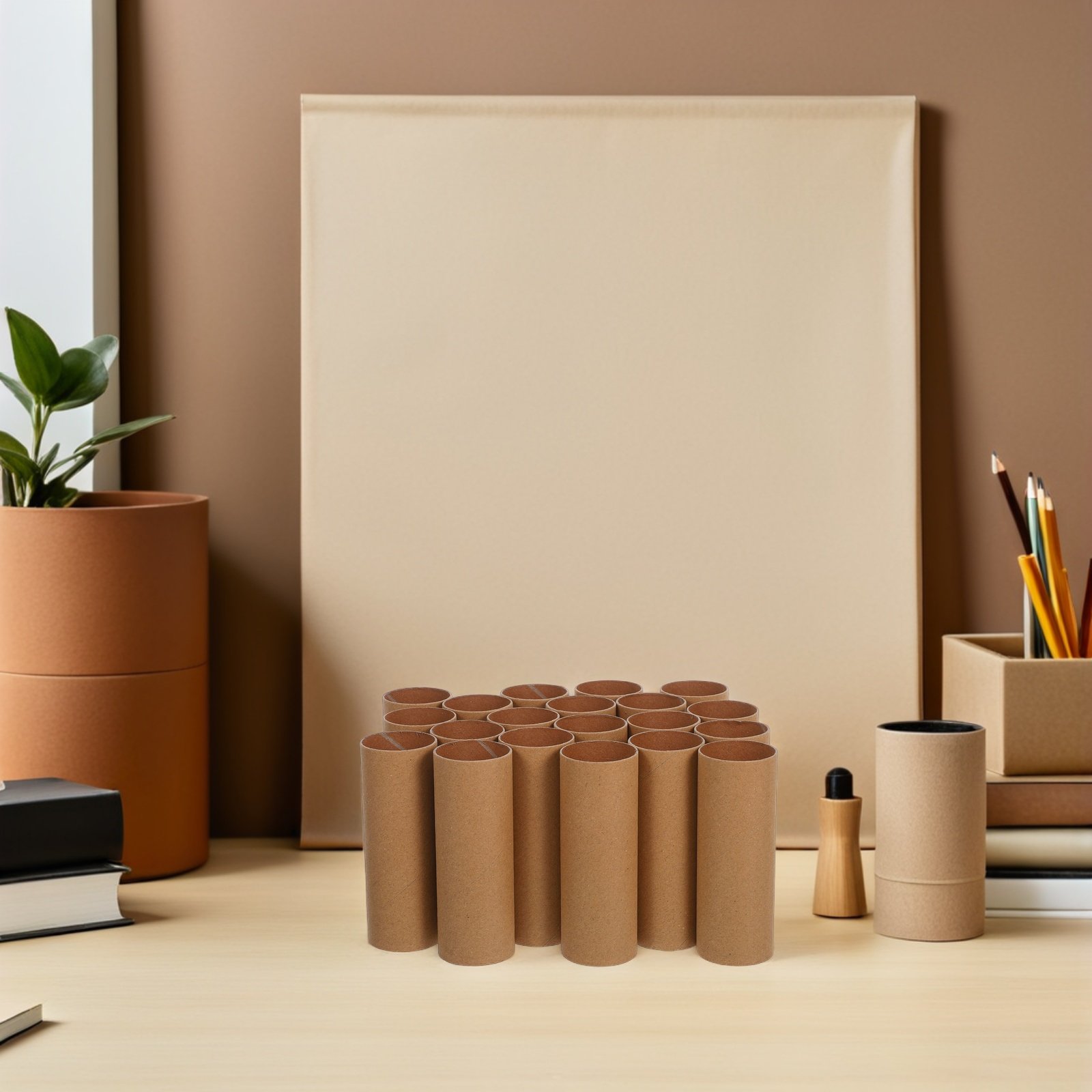 Art Craft Cardboard - 30 sztuk – okrągłe, papierowe rurki